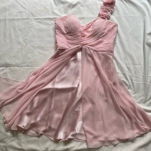 Light pink party/bridesmaid dress. Worn once , in excellent condition.